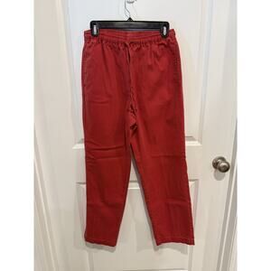 Appleseed Women's Pants With Elastic Waist Size 10P Tencel Cotton Pull on